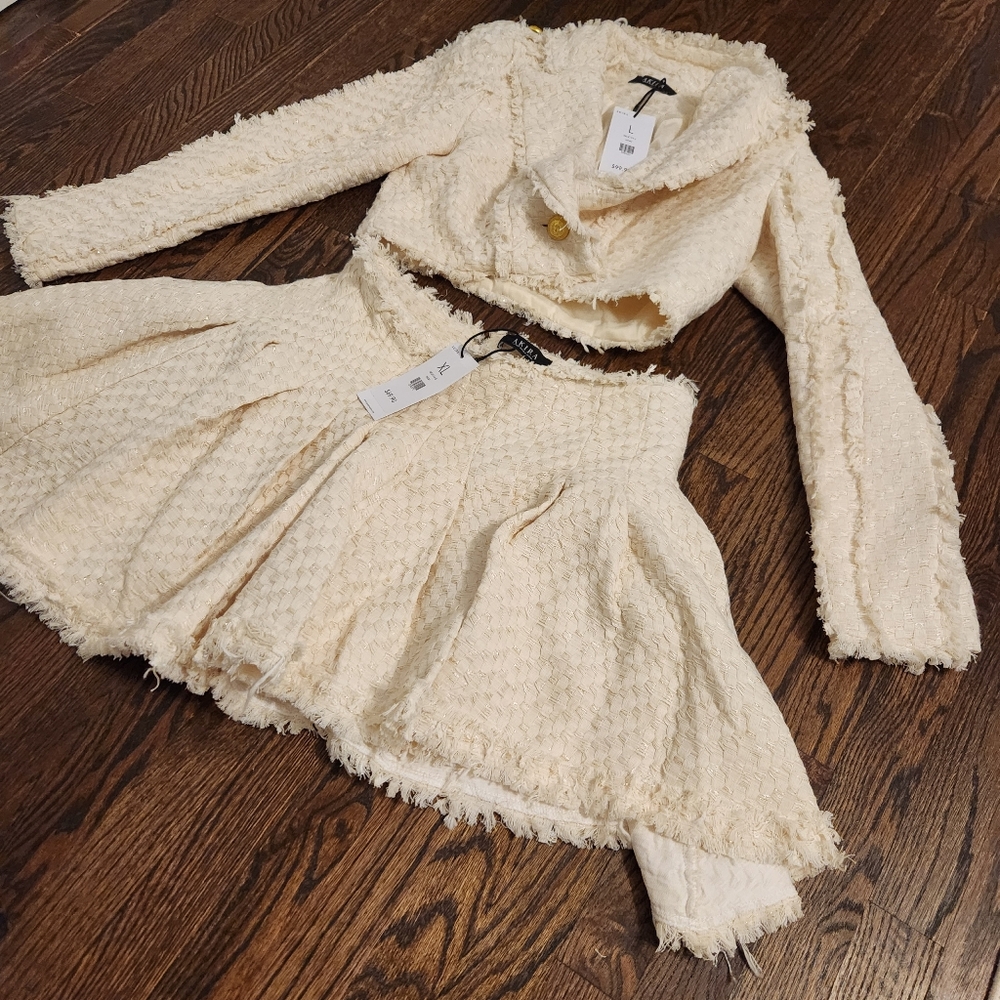 Nwt Akira Quinn Blazer And Skirt Set - Picture 6 of 9